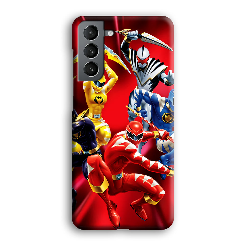 Power Rangers Dino Thunder Team Samsung Galaxy S21 Plus Case