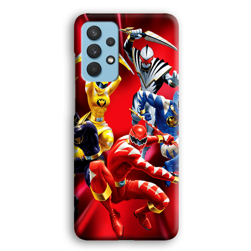 Power Rangers Dino Thunder Team Samsung Galaxy A32 Case