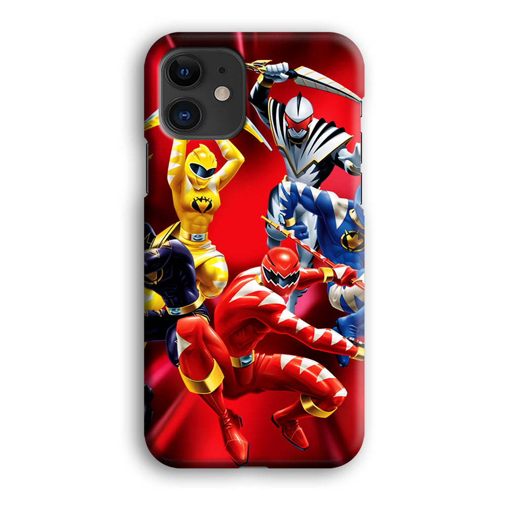 Power Rangers Dino Thunder Team iPhone 12 Case