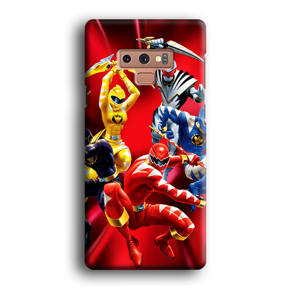 Power Rangers Dino Thunder Team Samsung Galaxy Note 9 Case