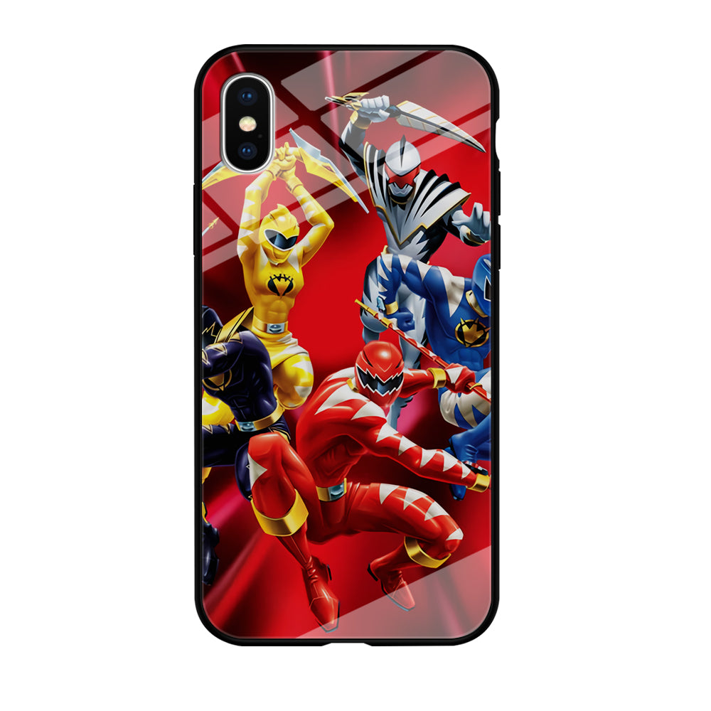 Power Rangers Dino Thunder Team iPhone Xs Max Case