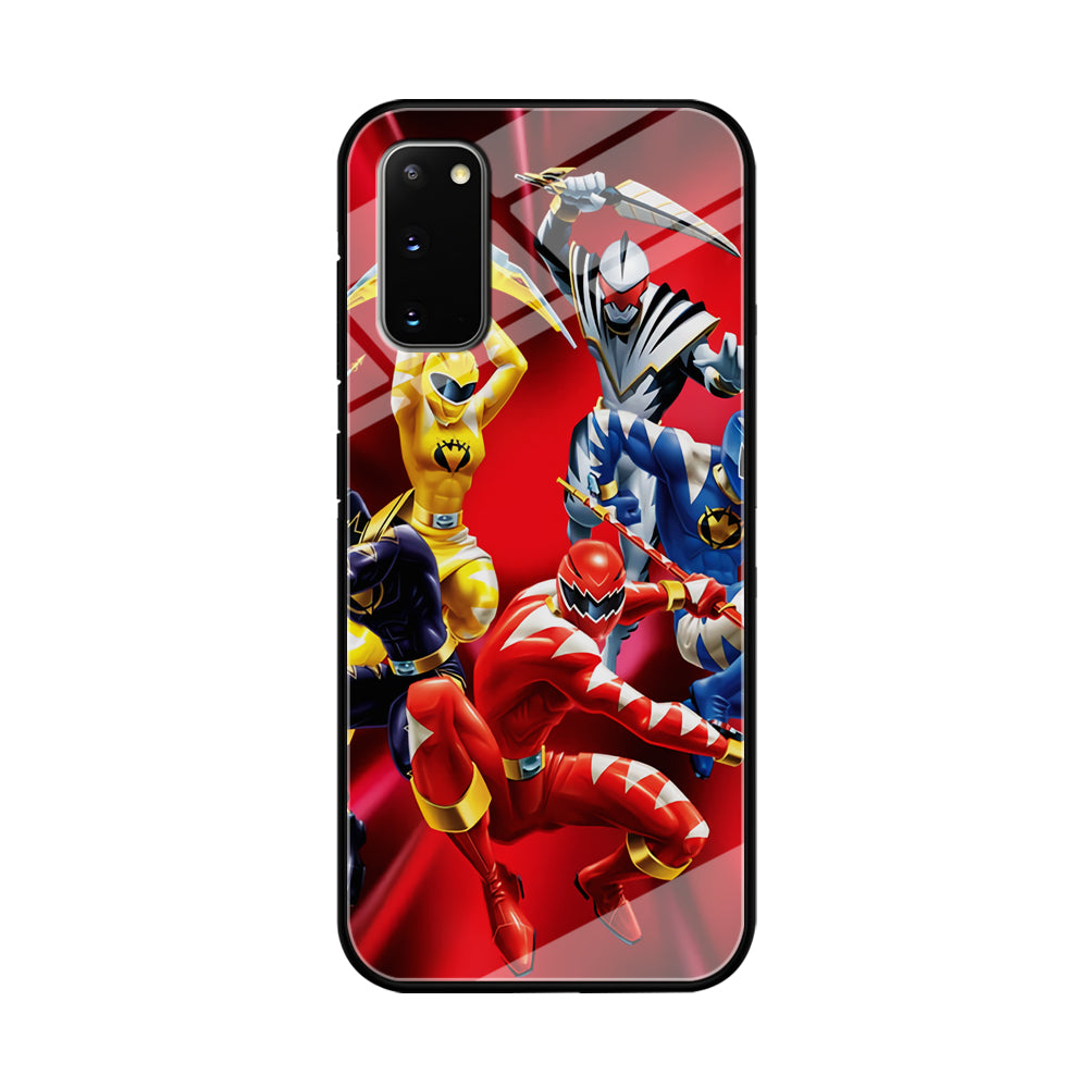 Power Rangers Dino Thunder Team Samsung Galaxy S20 Case