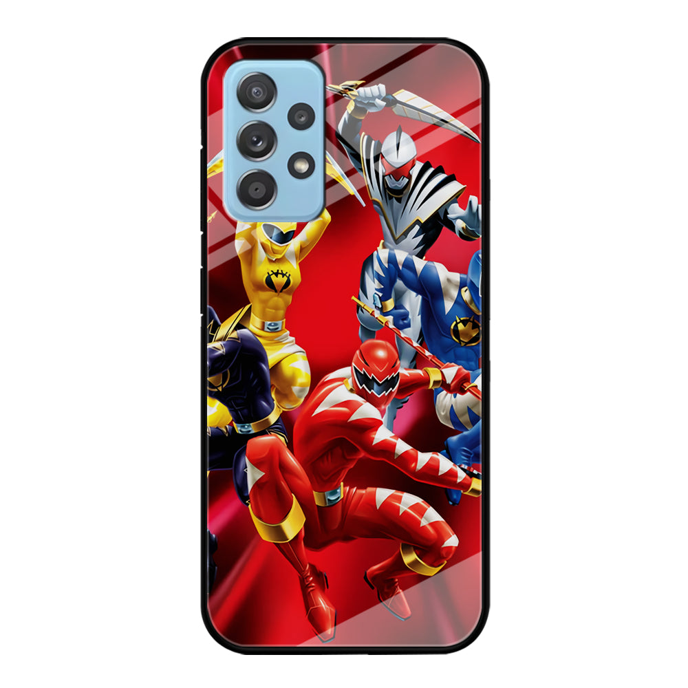 Power Rangers Dino Thunder Team Samsung Galaxy A72 Case