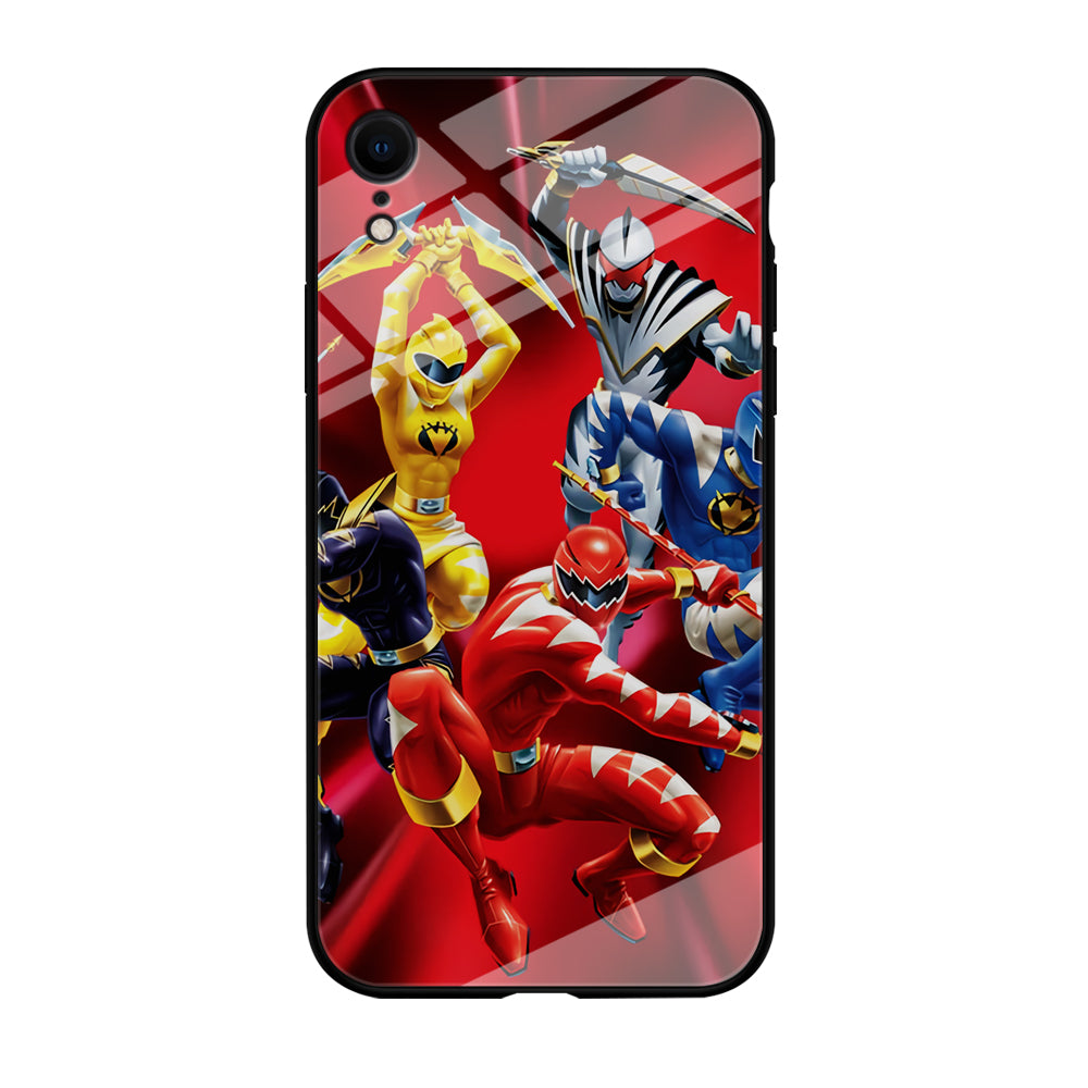 Power Rangers Dino Thunder Team iPhone XR Case