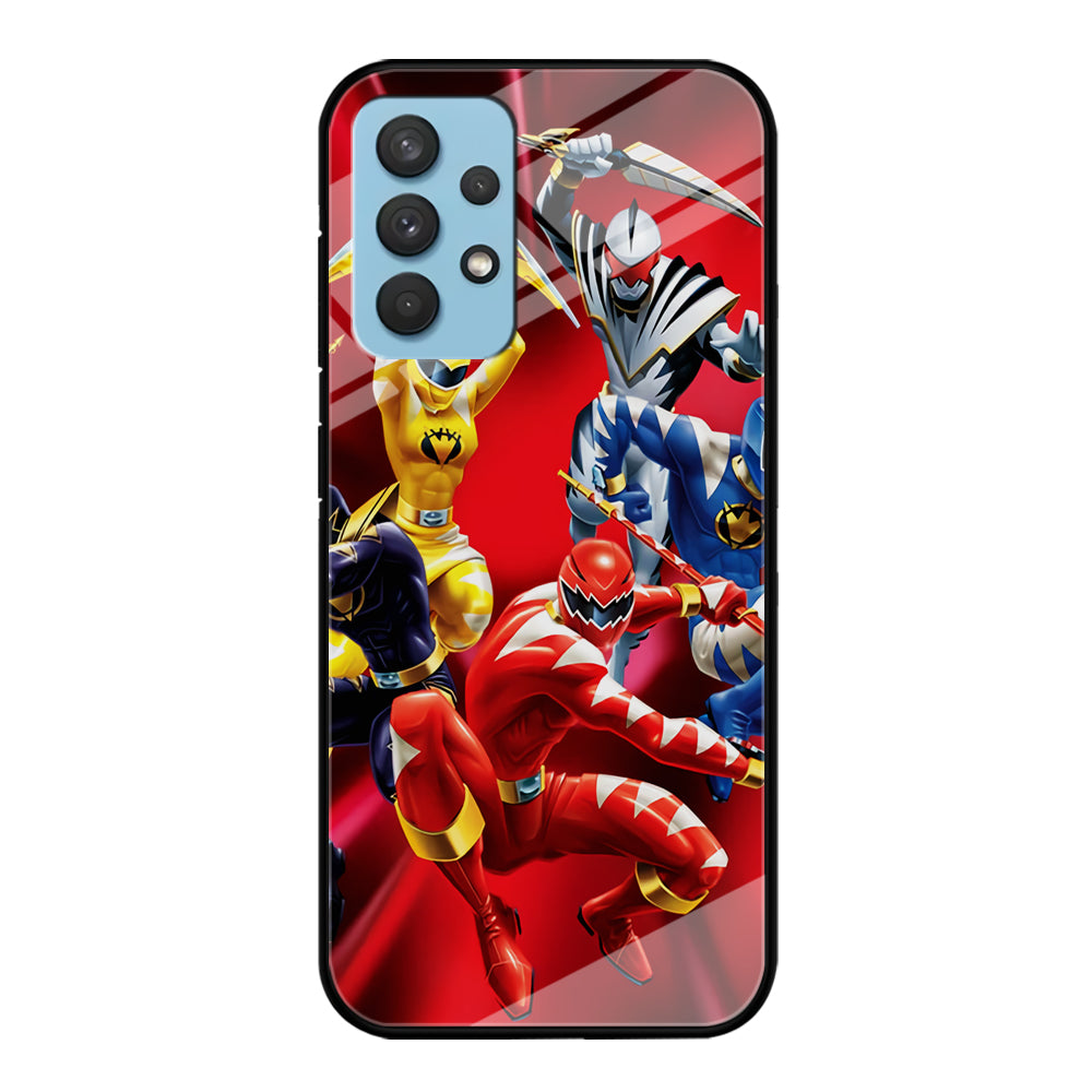 Power Rangers Dino Thunder Team Samsung Galaxy A32 Case