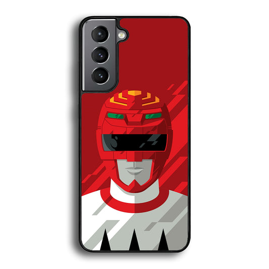 Power Rangers Red Leader Samsung Galaxy S21 Case