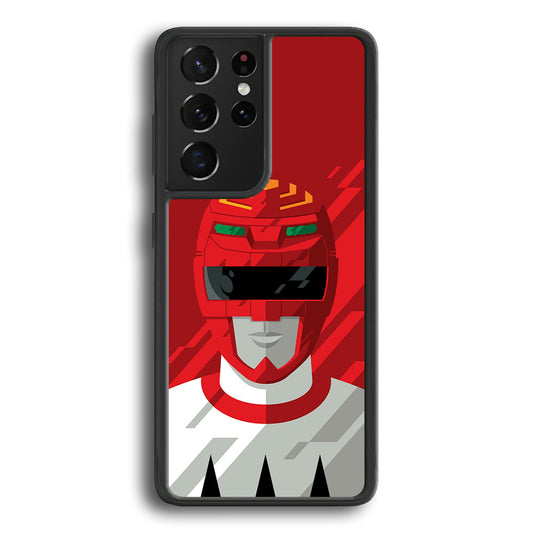 Power Rangers Red Leader Samsung Galaxy S23 Ultra Case - Ezzystore