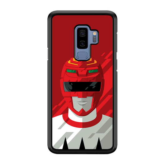 Power Rangers Red Leader Samsung Galaxy S9 Plus Case