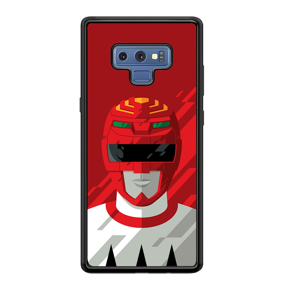 Power Rangers Red Leader Samsung Galaxy Note 9 Case