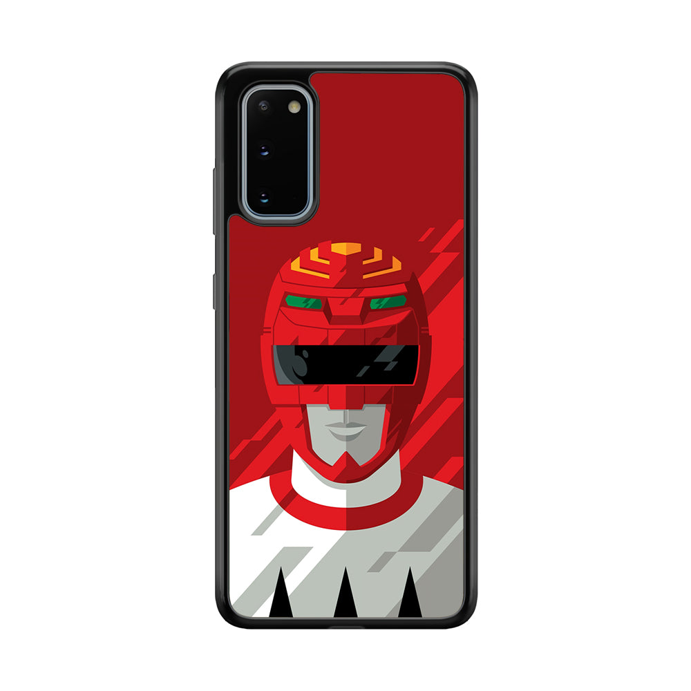 Power Rangers Red Leader Samsung Galaxy S20 Case