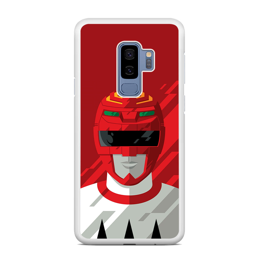 Power Rangers Red Leader Samsung Galaxy S9 Plus Case