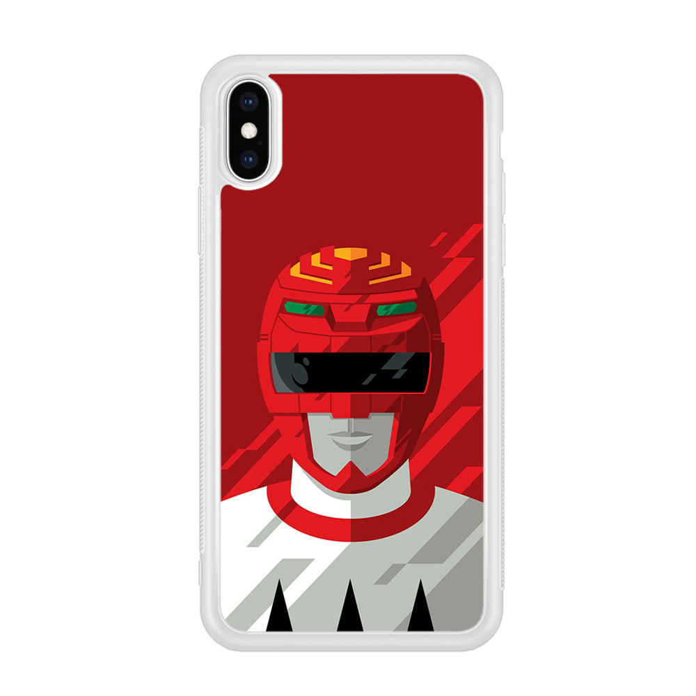 Power Rangers Red Leader iPhone Xs Max Case