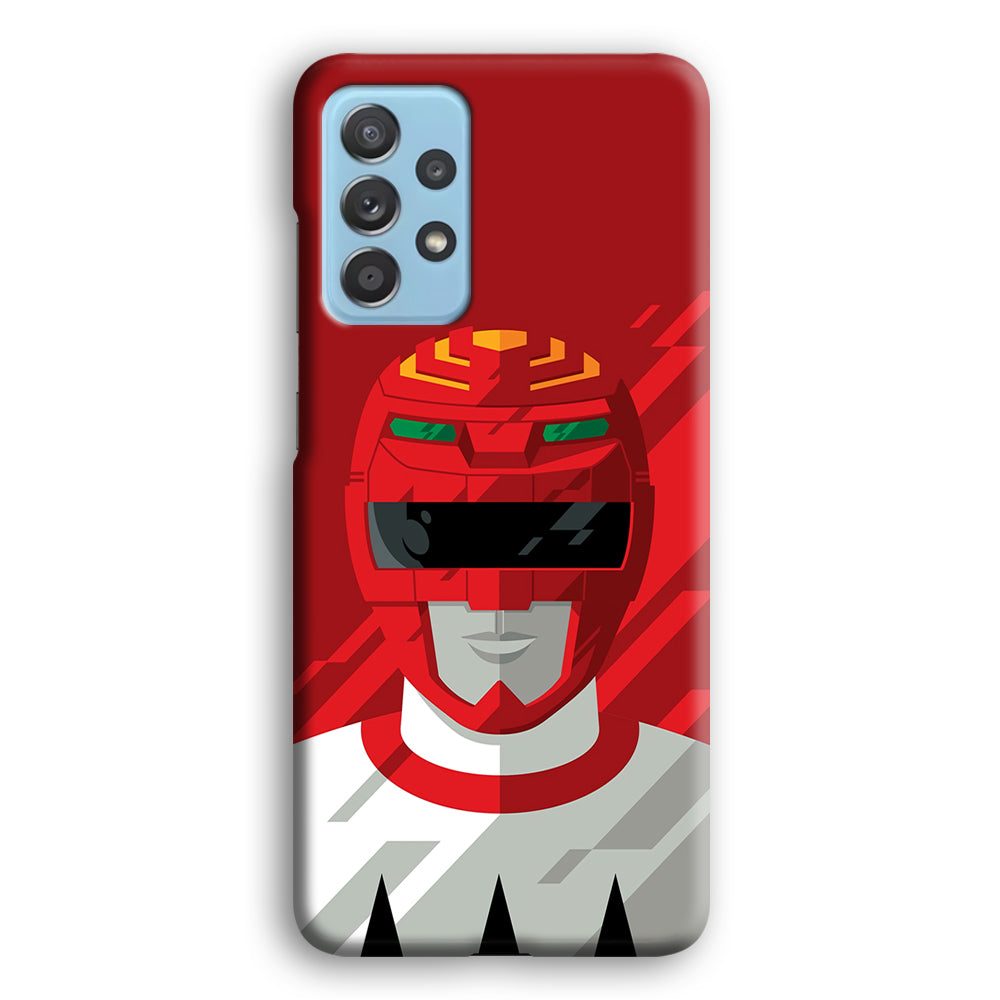 Power Rangers Red Leader Samsung Galaxy A72 Case