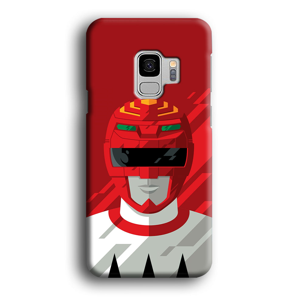 Power Rangers Red Leader Samsung Galaxy S9 Case