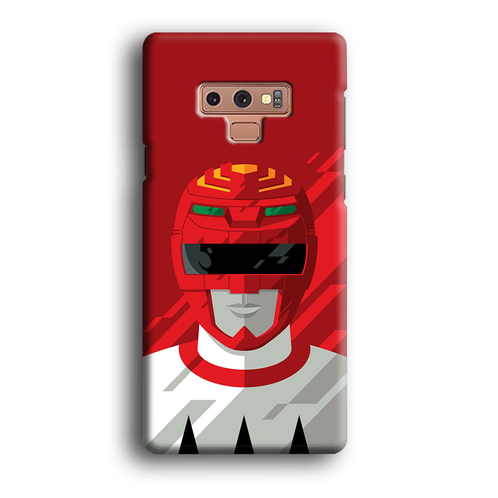 Power Rangers Red Leader Samsung Galaxy Note 9 Case