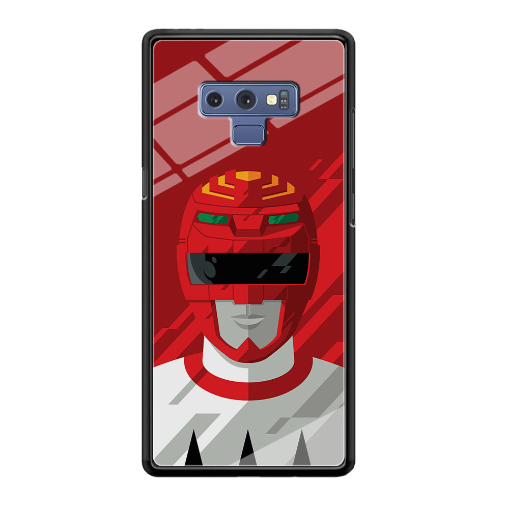 Power Rangers Red Leader Samsung Galaxy Note 9 Case