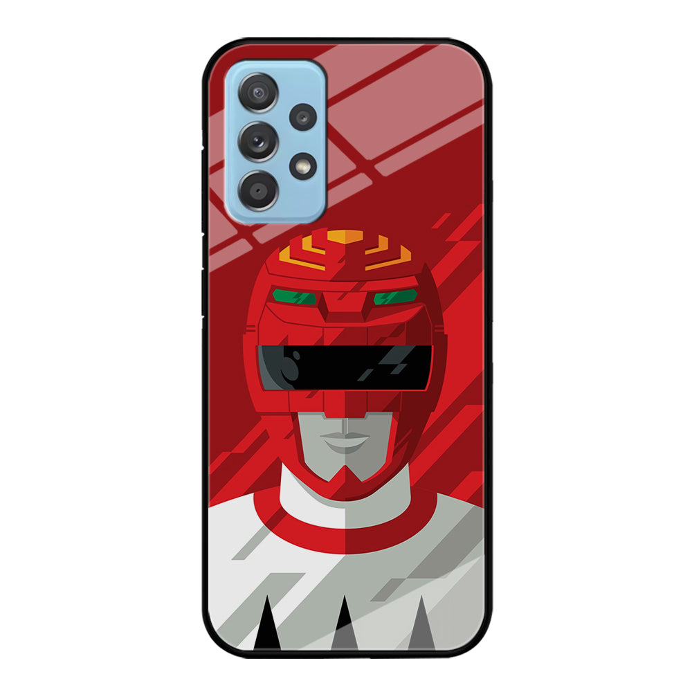 Power Rangers Red Leader Samsung Galaxy A72 Case