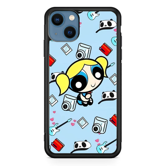 Powerpuff Girl Bubble Aesthetic iPhone 15 Plus Case