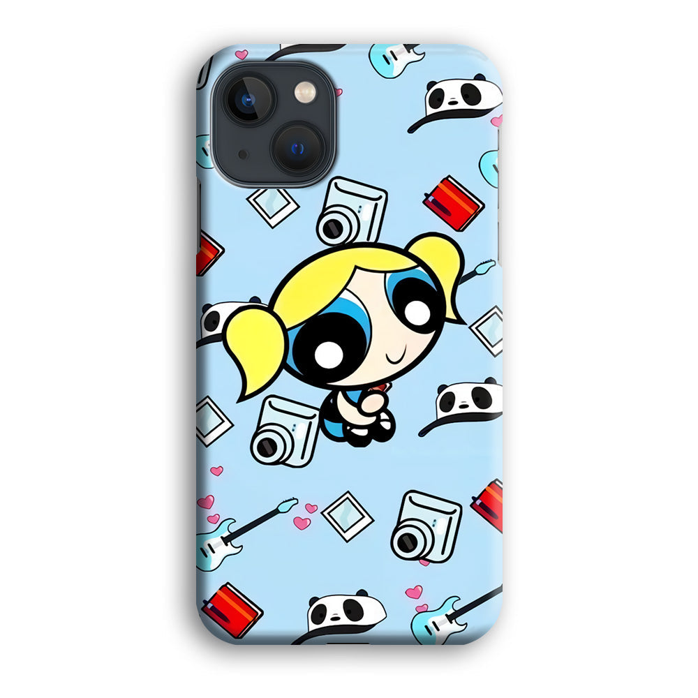 Powerpuff Girl Bubble Aesthetic iPhone 15 Case