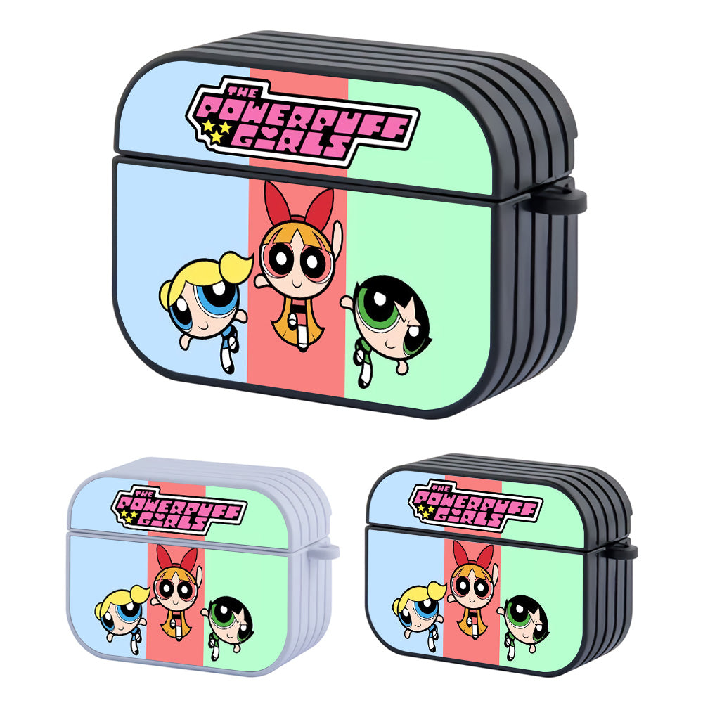 Powerpuff Girls Celebration Hard Plastic Case Cover For Apple Airpods Pro