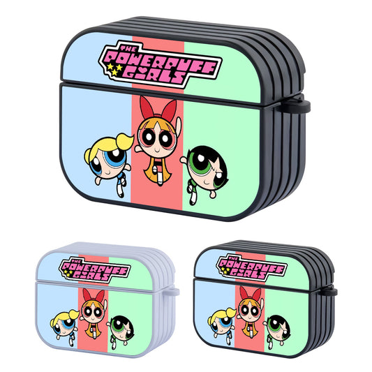 Powerpuff Girls Celebration Hard Plastic Case Cover For Apple Airpods Pro