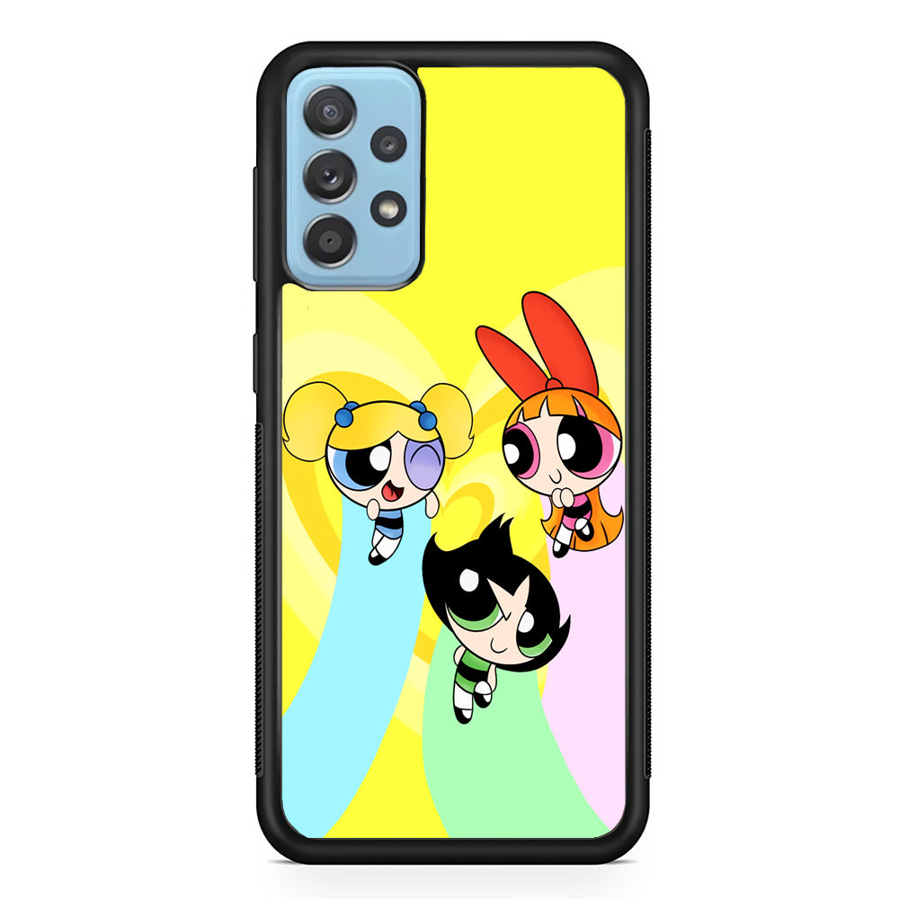 Powerpuff Girls Team As Family Samsung Galaxy A52 Case