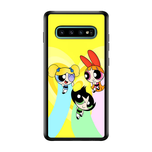 Powerpuff Girls Team As Family Samsung Galaxy S10 Plus Case