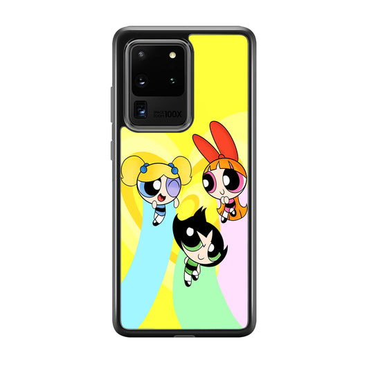 Powerpuff Girls Team As Family Samsung Galaxy S20 Ultra Case
