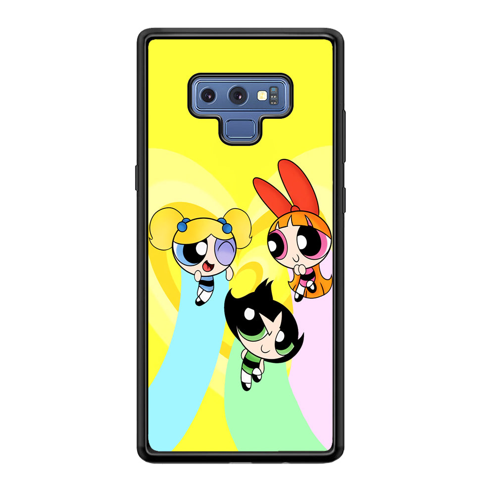 Powerpuff Girls Team As Family Samsung Galaxy Note 9 Case