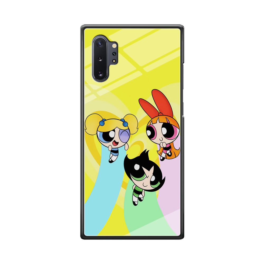 Powerpuff Girls Team As Family Samsung Galaxy Note 10 Plus Case