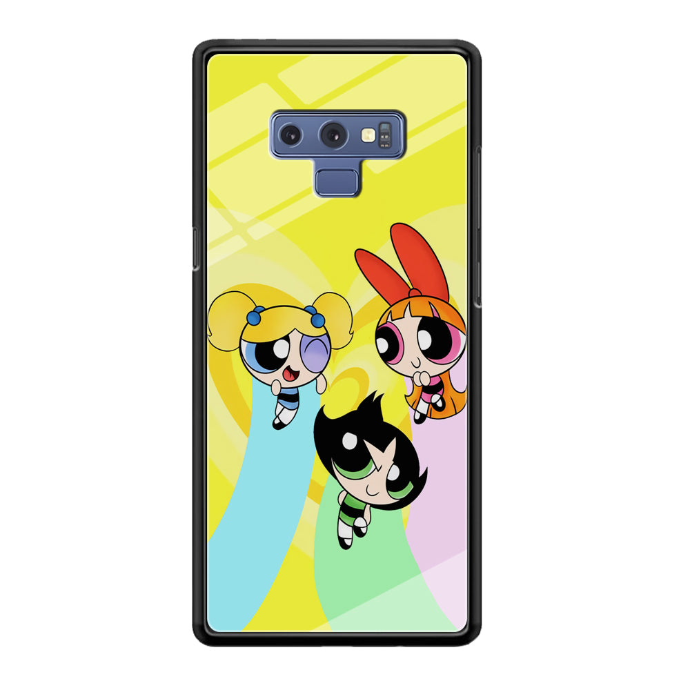 Powerpuff Girls Team As Family Samsung Galaxy Note 9 Case