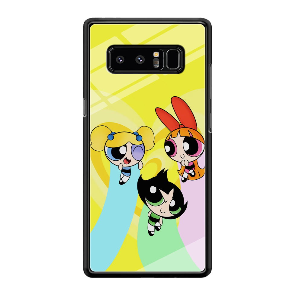 Powerpuff Girls Team As Family Samsung Galaxy Note 8 Case