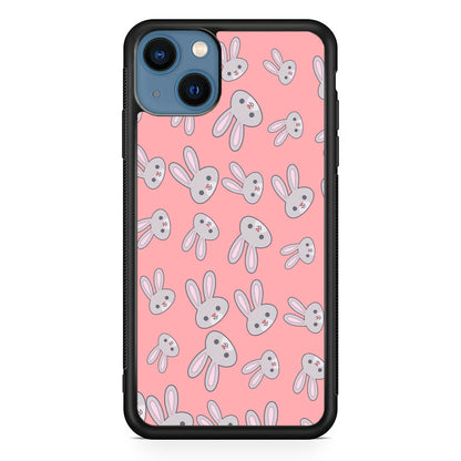 Rabbit Cute Smile iPhone 15 Case