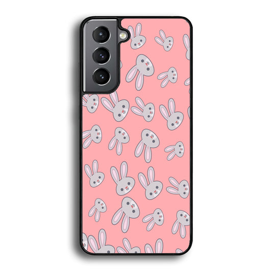 Rabbit Cute Smile Samsung Galaxy S22 Plus Case - Ezzystore