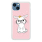 Rabbit Eyeglasses King iPhone 15 Plus Case