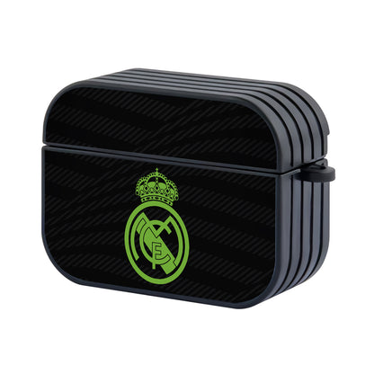 Real Madrid Away Pattern Jersey Hard Plastic Case Cover For Apple Airpods Pro