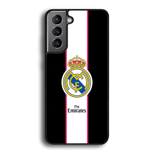 Real Madrid Stripe and Black Samsung Galaxy S23 Plus Case - Ezzystore