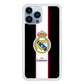 Real Madrid Stripe and Black iPhone 15 Pro Max Case