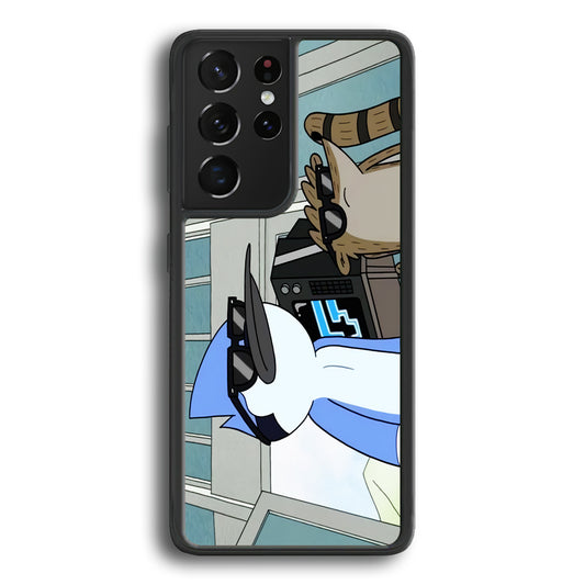 Regular Show Mordecai Abd And Rigby Samsung Galaxy S21 Ultra Case