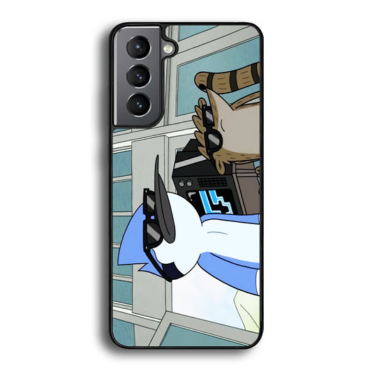Regular Show Mordecai Abd And Rigby Samsung Galaxy S21 Case