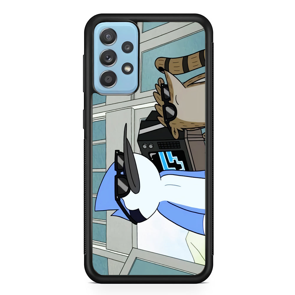 Regular Show Mordecai Abd And Rigby Samsung Galaxy A52 Case