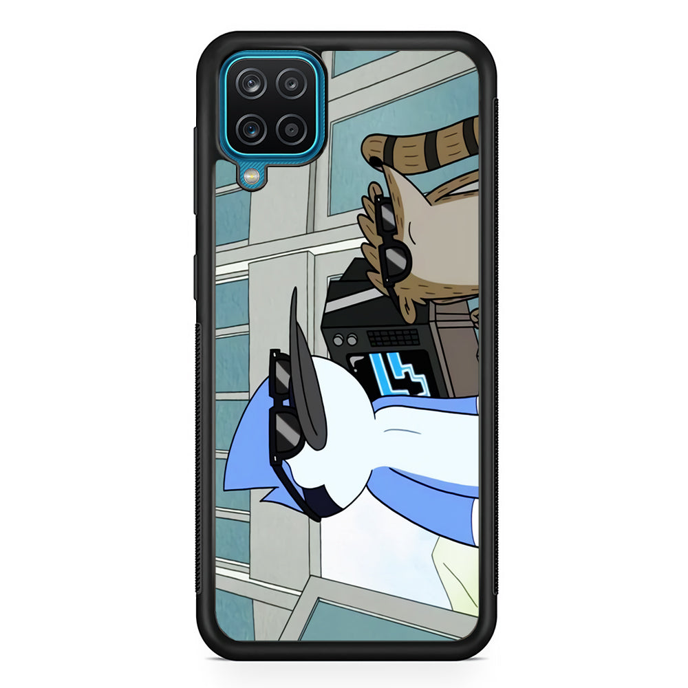 Regular Show Mordecai Abd And Rigby Samsung Galaxy A12 Case