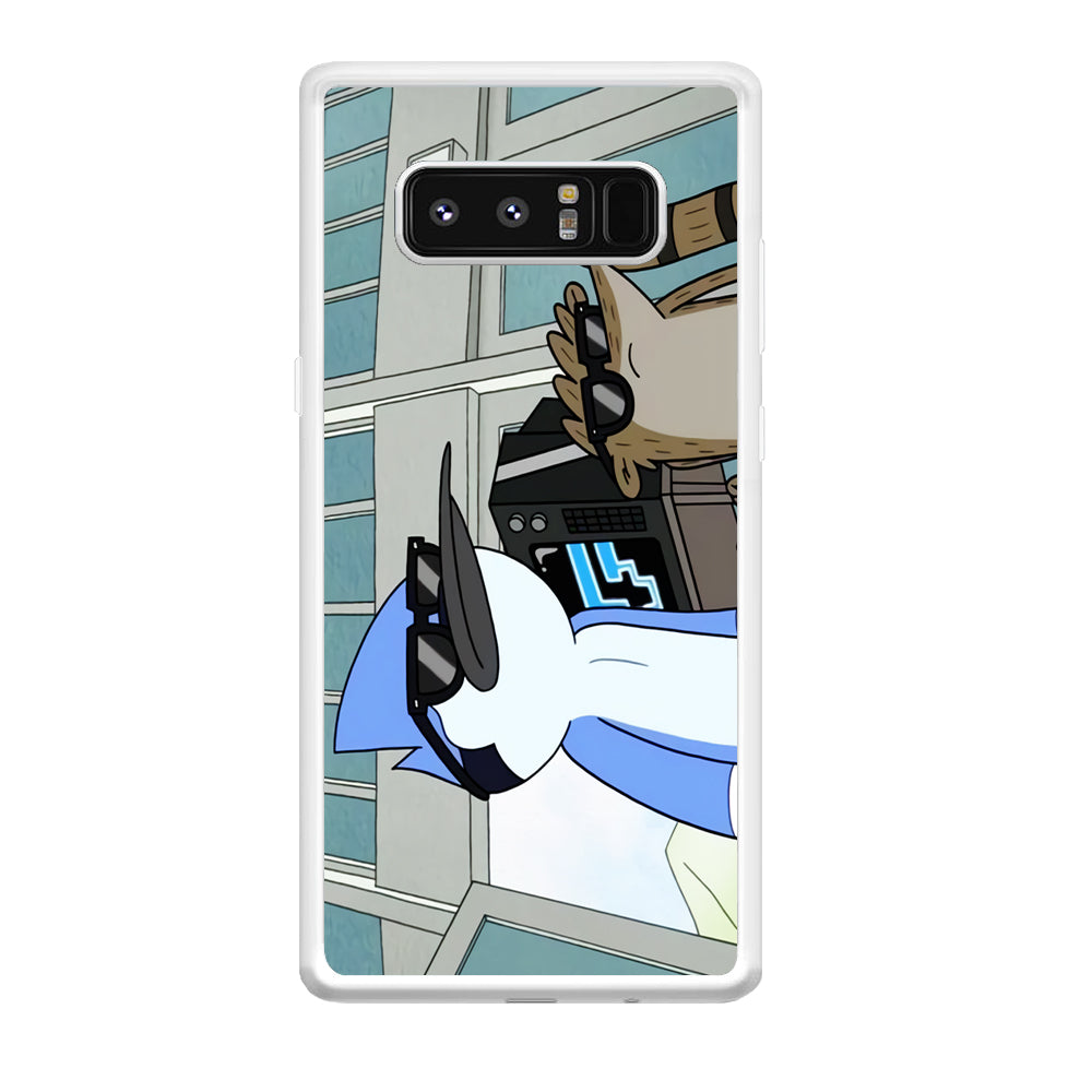 Regular Show Mordecai Abd And Rigby Samsung Galaxy Note 8 Case