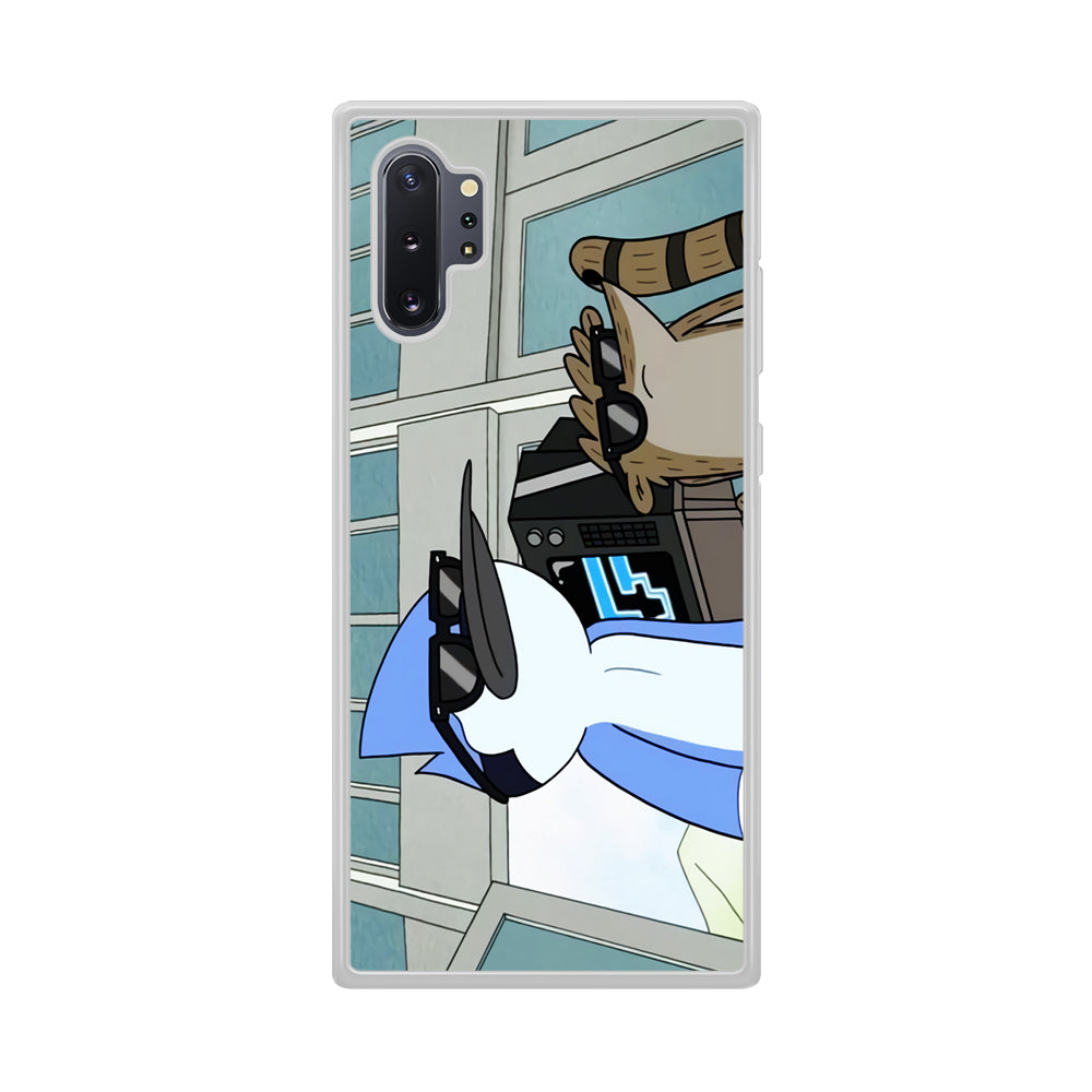 Regular Show Mordecai Abd And Rigby Samsung Galaxy Note 10 Plus Case