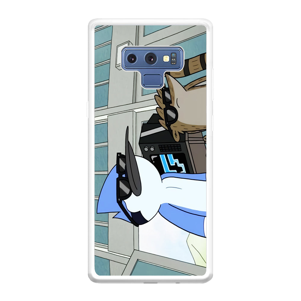 Regular Show Mordecai Abd And Rigby Samsung Galaxy Note 9 Case