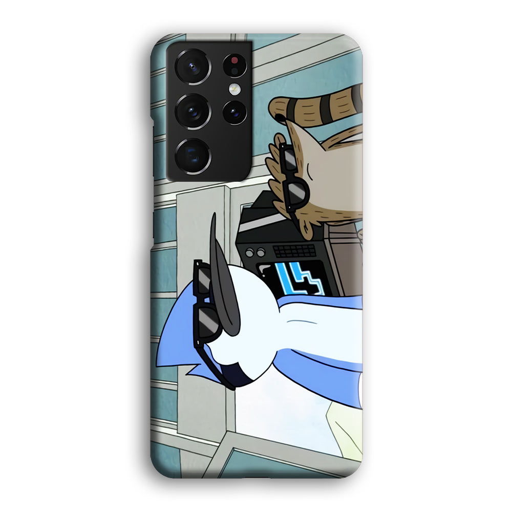 Regular Show Mordecai Abd And Rigby Samsung Galaxy S21 Ultra Case