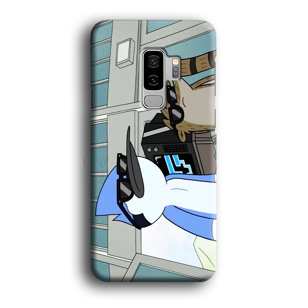 Regular Show Mordecai Abd And Rigby Samsung Galaxy S9 Plus Case