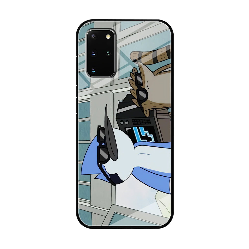 Regular Show Mordecai Abd And Rigby Samsung Galaxy S20 Plus Case