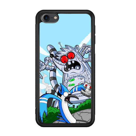 Regular Show Mordecai Battle Rigby Robot iPod Touch 6 Case