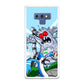 Regular Show Mordecai Battle Rigby Robot Samsung Galaxy Note 9 Case